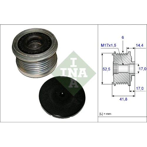 SPRZĘGŁO WOLNEGO KOŁA, ALTERNATOR - 0