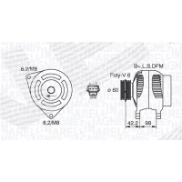 Alternator samochodowy