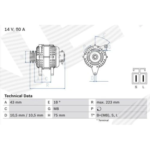 Alternator samochodowy - 0