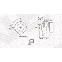 Alternator samochodowy