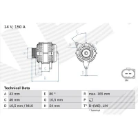 Alternator samochodowy