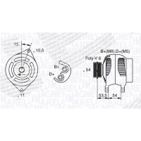 Alternator samochodowy