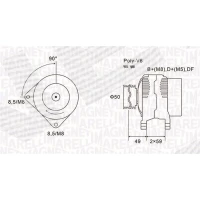 Alternator samochodowy