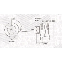 Alternator samochodowy