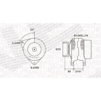 Alternator samochodowy