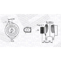 Alternator samochodowy