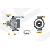 Alternator samochodowy