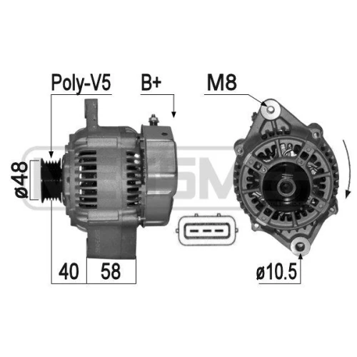 Alternator samochodowy - 0