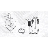 Alternator samochodowy