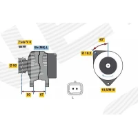 Alternator samochodowy