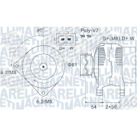 Alternator samochodowy