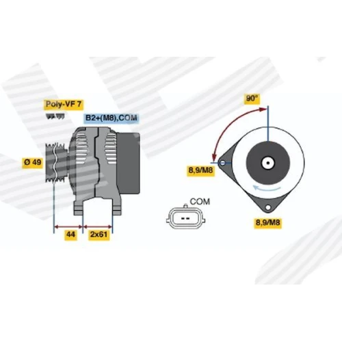 Alternator samochodowy - 0