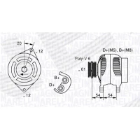 Alternator samochodowy