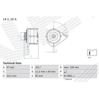 Alternator samochodowy