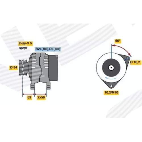 Alternator samochodowy - 0