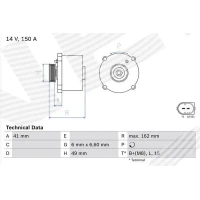 Alternator samochodowy