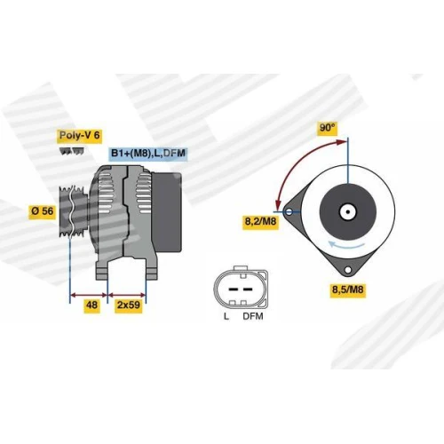 Alternator samochodowy - 0