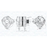 Alternator samochodowy