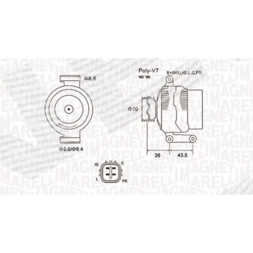 Alternator samochodowy - 0