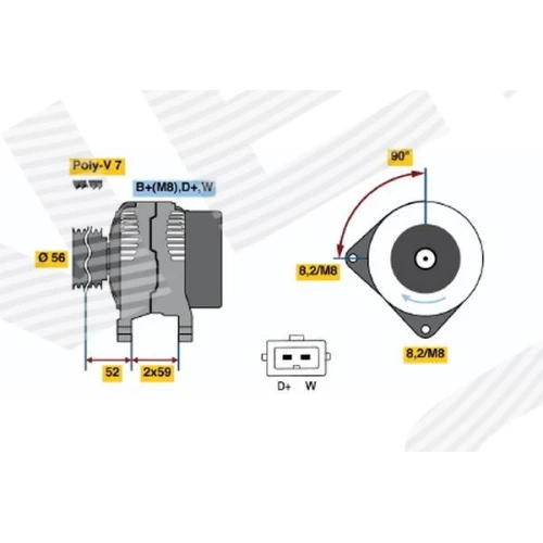 Alternator samochodowy - 0