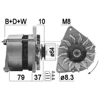 Alternator samochodowy