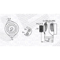 Alternator samochodowy