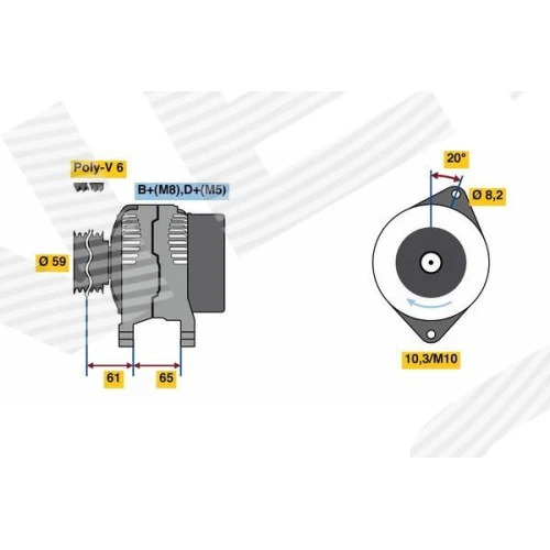 Alternator samochodowy - 0