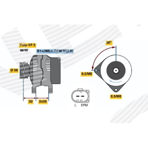 Alternator samochodowy - 0