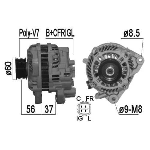 Alternator samochodowy - 0