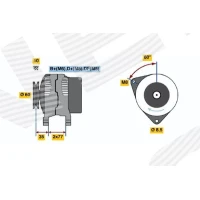 Alternator samochodowy