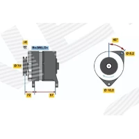 Alternator samochodowy