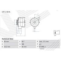 Alternator samochodowy