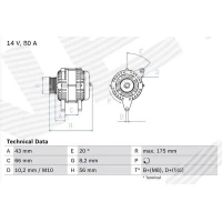 Alternator samochodowy