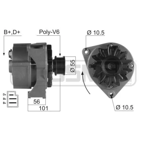 Alternator samochodowy - 0