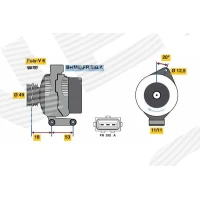 Alternator samochodowy