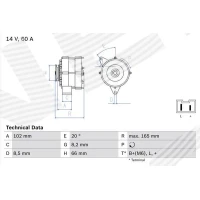 Alternator samochodowy