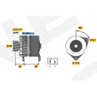 Alternator samochodowy