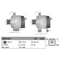 Alternator samochodowy