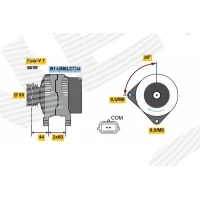 Alternator samochodowy