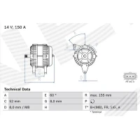 Alternator samochodowy