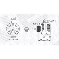 Alternator samochodowy