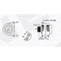 Alternator samochodowy