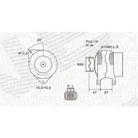 Alternator samochodowy