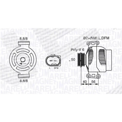 Alternator samochodowy - 0