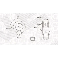 Alternator samochodowy