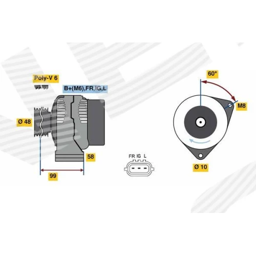 Alternator samochodowy - 0