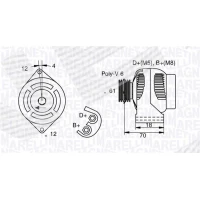 Alternator samochodowy