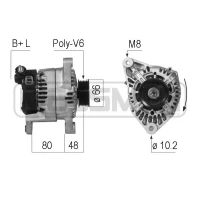 Alternator samochodowy