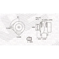 Alternator samochodowy