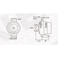 Alternator samochodowy